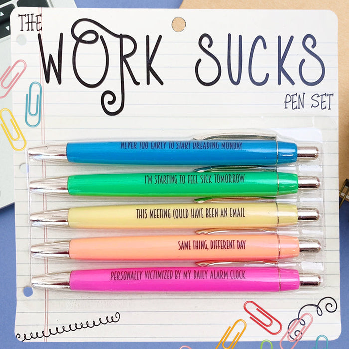 MESMOS 3Pk Funny Pens for Adults, Funny Gifts, Funny Coworker Gifts, Fun  Pens for Adults, Funny Office Supplies for Women, Funny Office Gifts, Funny