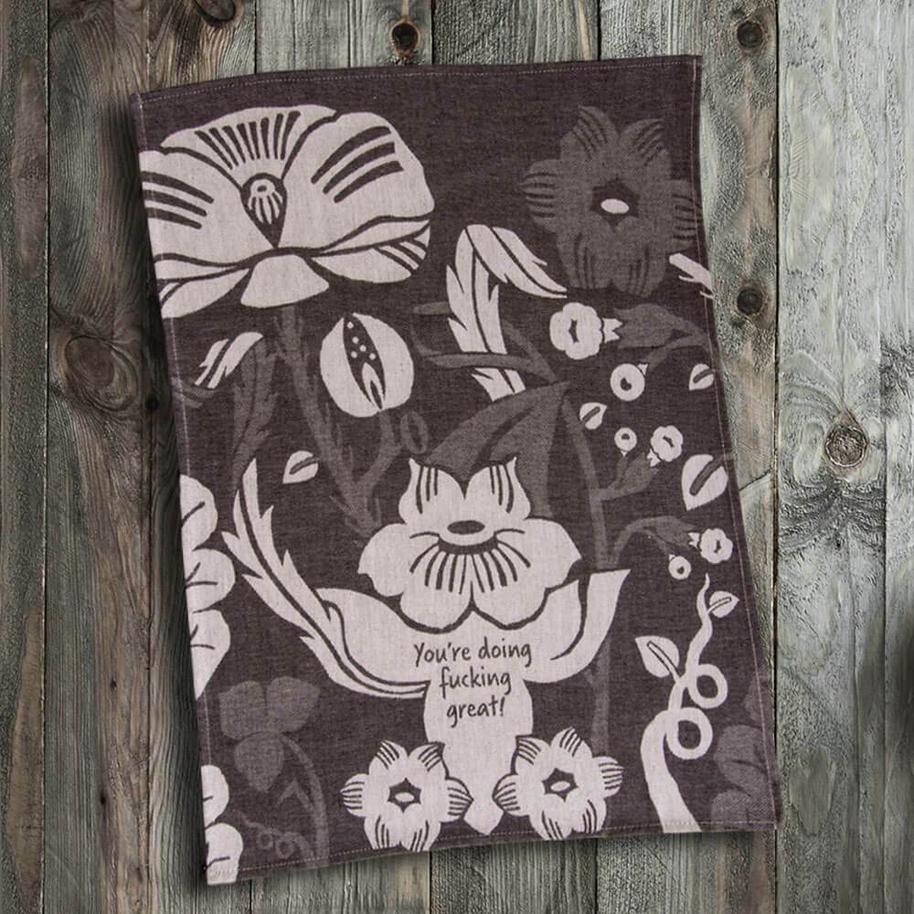 https://www.perpetualkid.com/cdn/shop/products/youre-doing-fcking-great-woven-dish-towel_1024x1024.jpg?v=1700119321